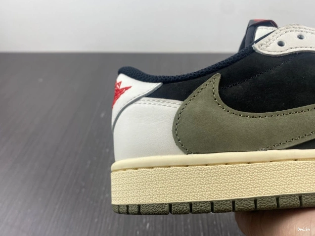 Bmlin Air Olive x OG Travis 1 DZ4137-106 Low WMNS Jordan Scott 0718